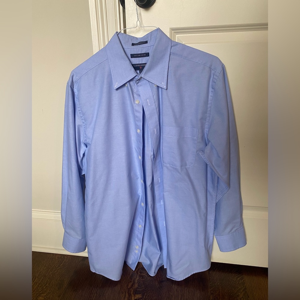 Saddlebred Light Blue Oxford